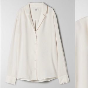 Aritzia Wilfred Tulum Button-Up Small